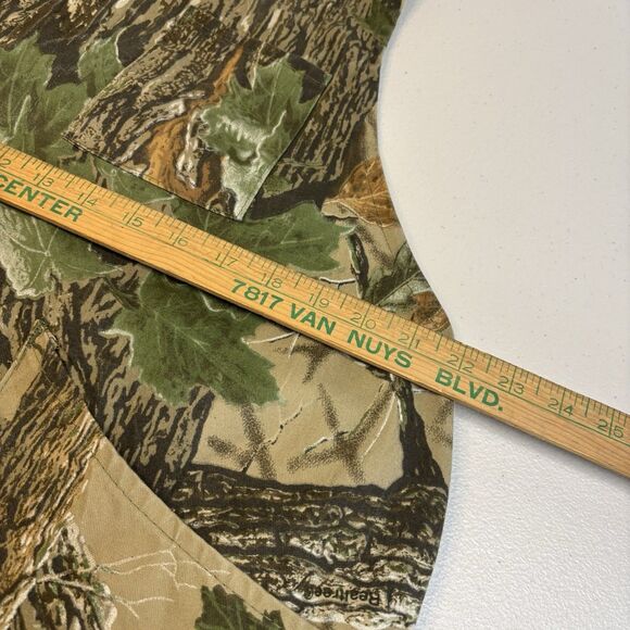VTG Ranger 90s Hunting Vest Size Realtree Camouflage Bird Game Pocket USA Made - Picture 12 of 14